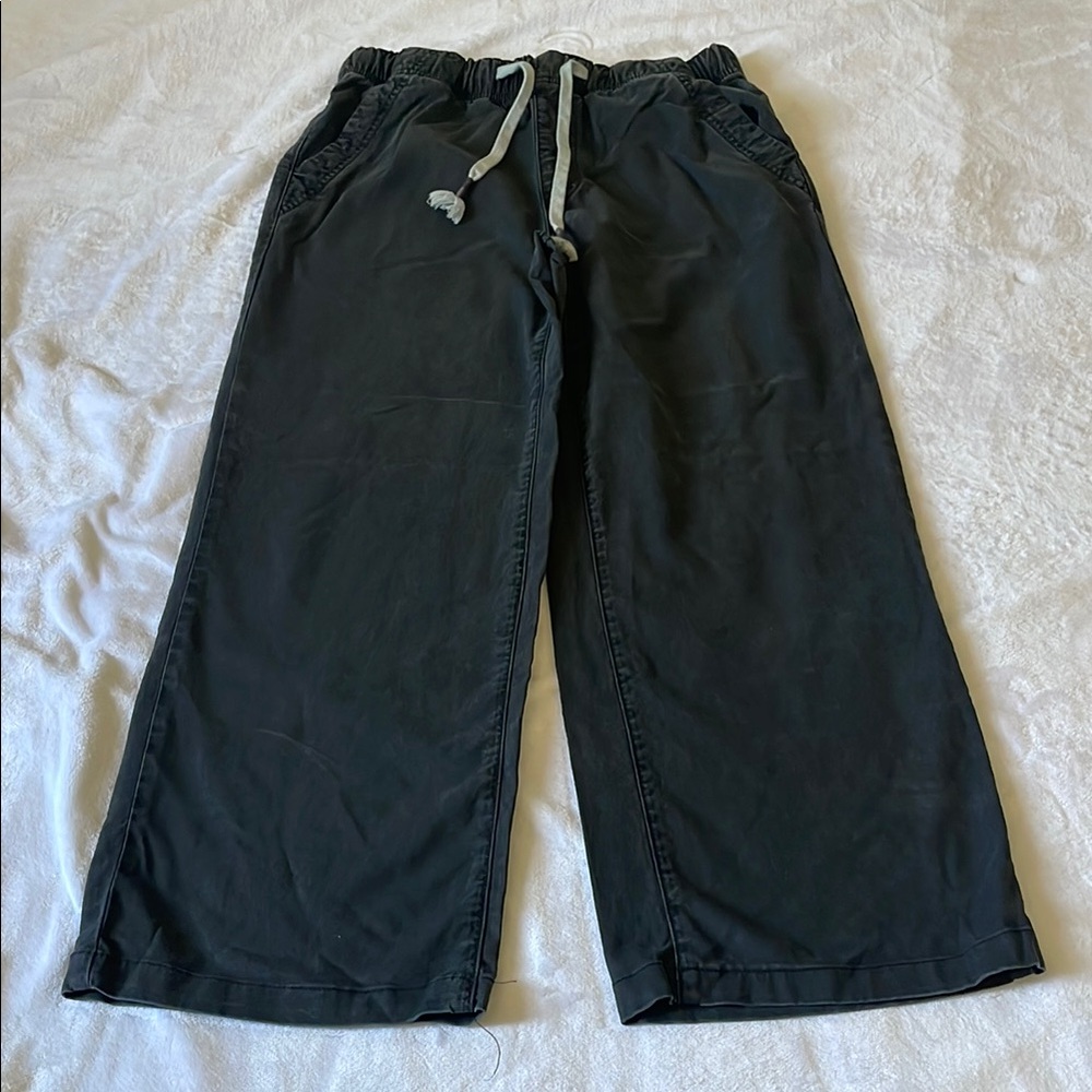 Roxy Black washed-Drawstring Pants